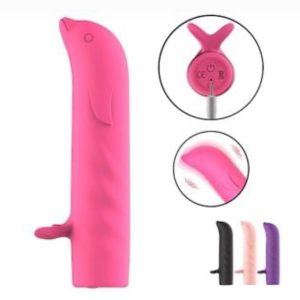 Vibrador De Ponto G - Golfinho Recarregável 12 Vibrações