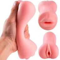 Masturbador Masculino em Cyberskin - Boca e Vagina 2 - SI