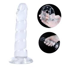 Pênis Realístico em Silicone com Gomos - 16,8x3,5 cm - SI