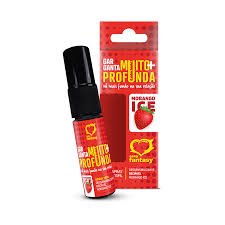 Dessensibilizante Beijável Garganta Muito+ Profunda Spray 15ml - Sexy Fantasy Morango